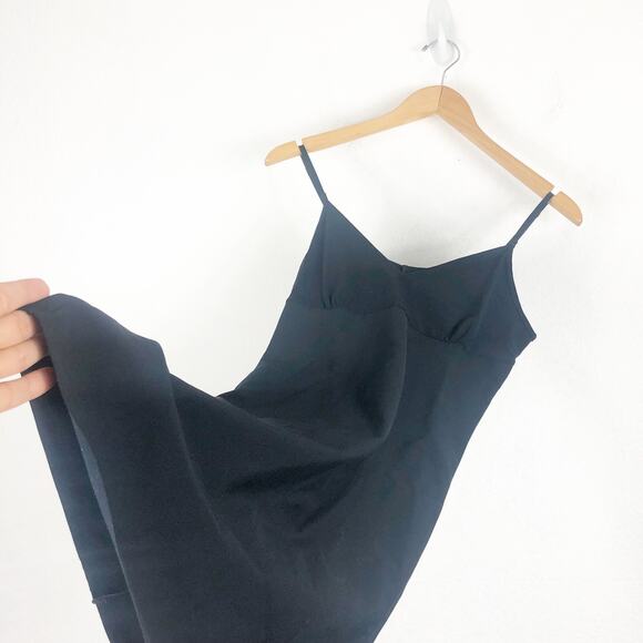 Commando Control Black Two-Faced Tech Control Full Slip Dress Large Shape-wear - Picture 10 of 13